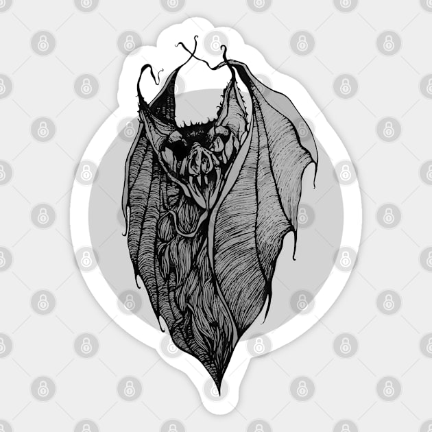 ― moon bat Sticker by stcrbcn